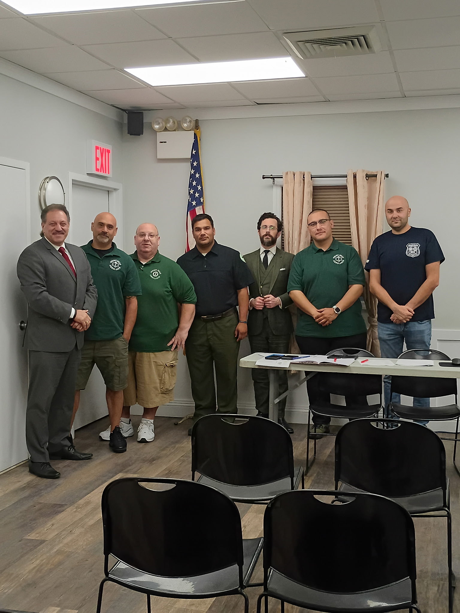 The FHVAC officers for the 2026–2027 term, sworn in by New York State Senator Joseph P. Addabbo Jr.
